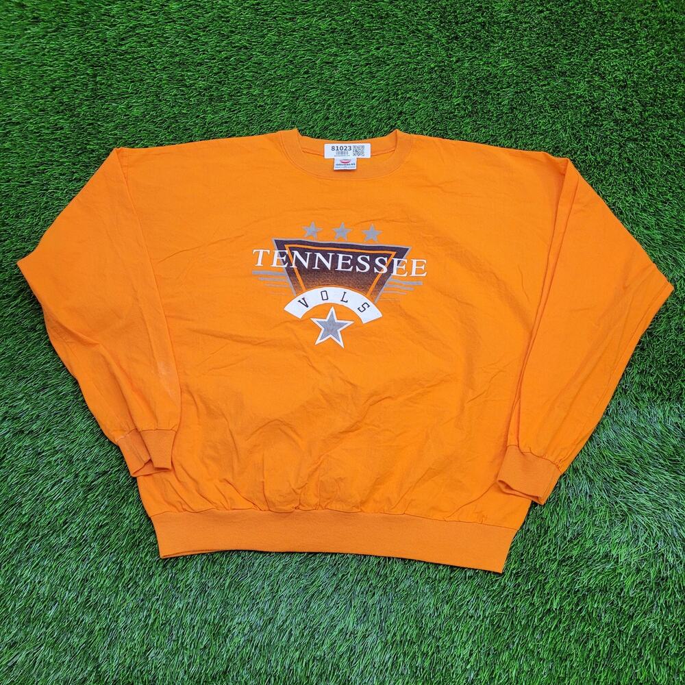 Vintage 80s University-of Tennessee Sweatshirt XL 24x24 Boxy